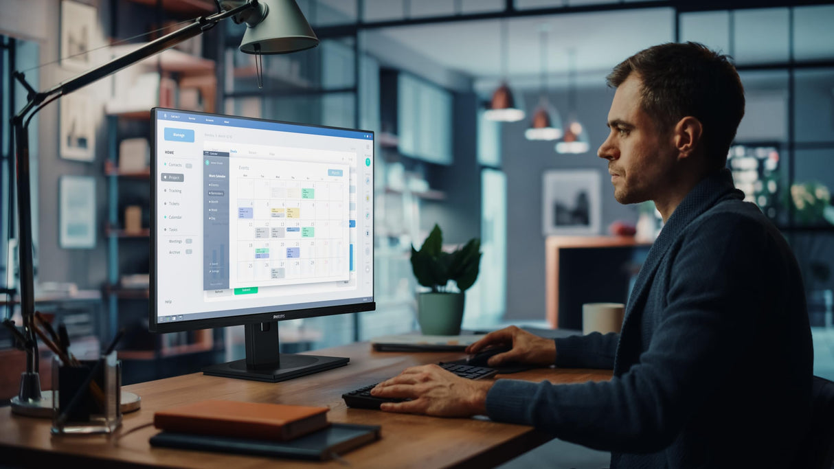 Philips 32B1U3900 Monitor 32" UHD, WLED, 60Hz, VA, 4 ms GtG, TUV Eye Comfort, Altavoces, Altura Ajustable (3840x2160, 2X HDMI 2.0, 1x DP 1.4, USB-C) Negro