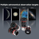 SVBONY Telescopio Ocular FMC de Banda Ancha, Accesorio de telescopio de película Verde de 1.25 68 Grados Ultra Gran Angular para telescopio astronómico (6 mm, 9 mm, 15 mm, 20 mm)