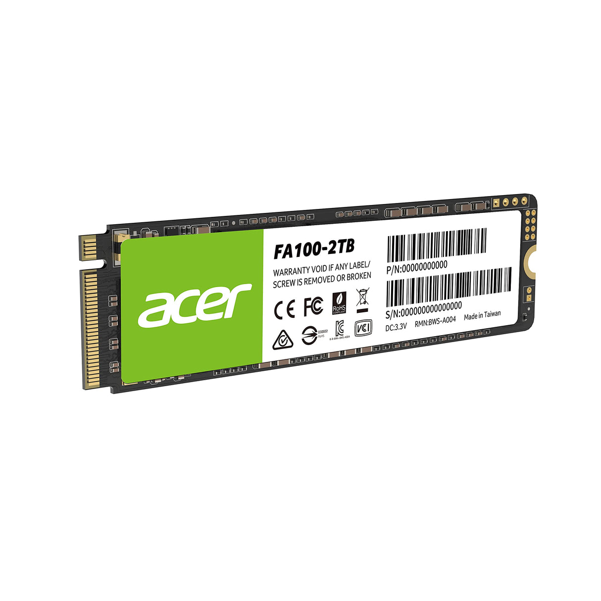 BIWIN SSD Acer FA100 M.2 2TB PCIE Gen.3 BL.9BWWA.121