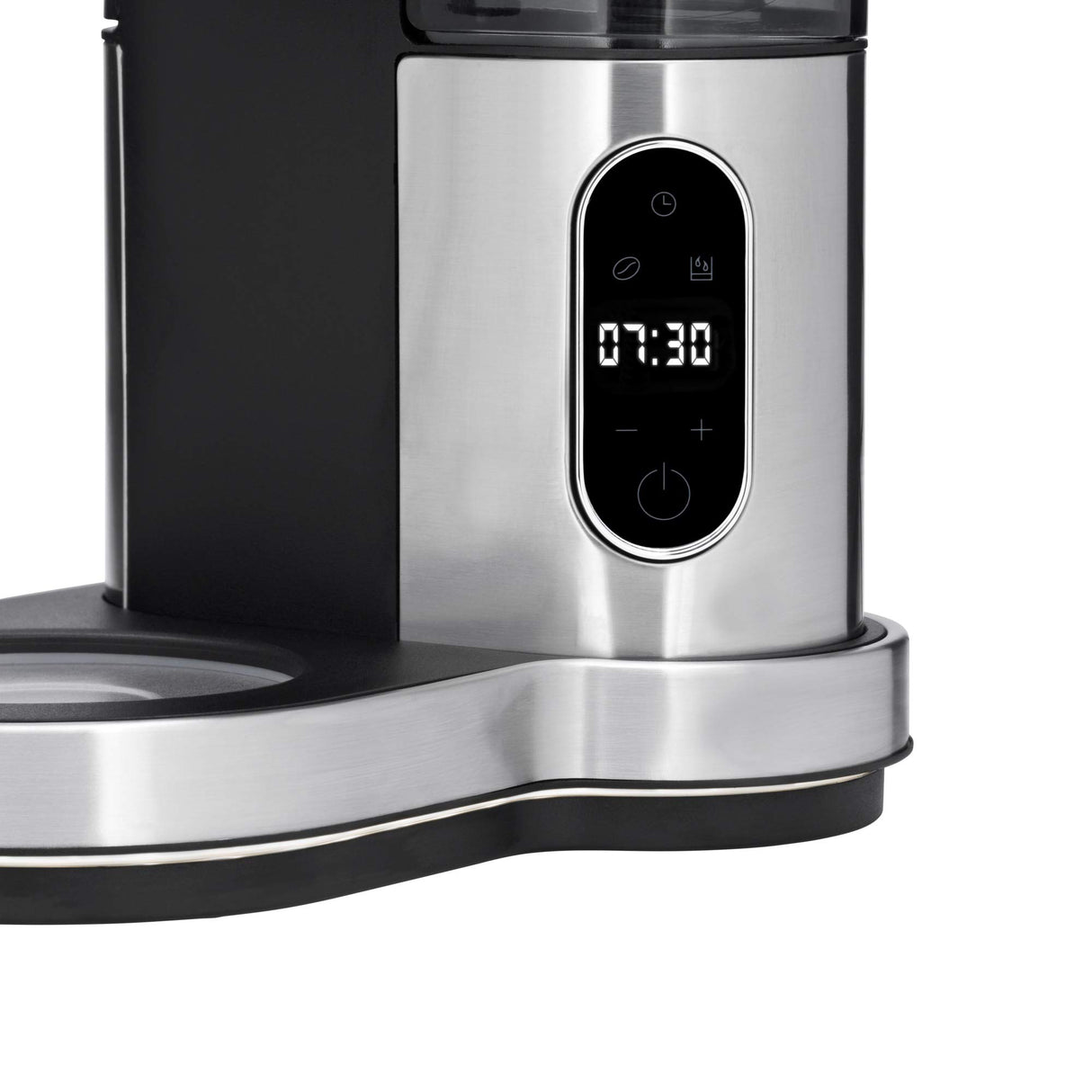 WMF Lumero Cafetera de filtro con jarra de cristal, café de filtro, 10 tazas, función temporizador, placa calentadora, cafetera con depósito de agua extraíble, apagado automático, 1000 W
