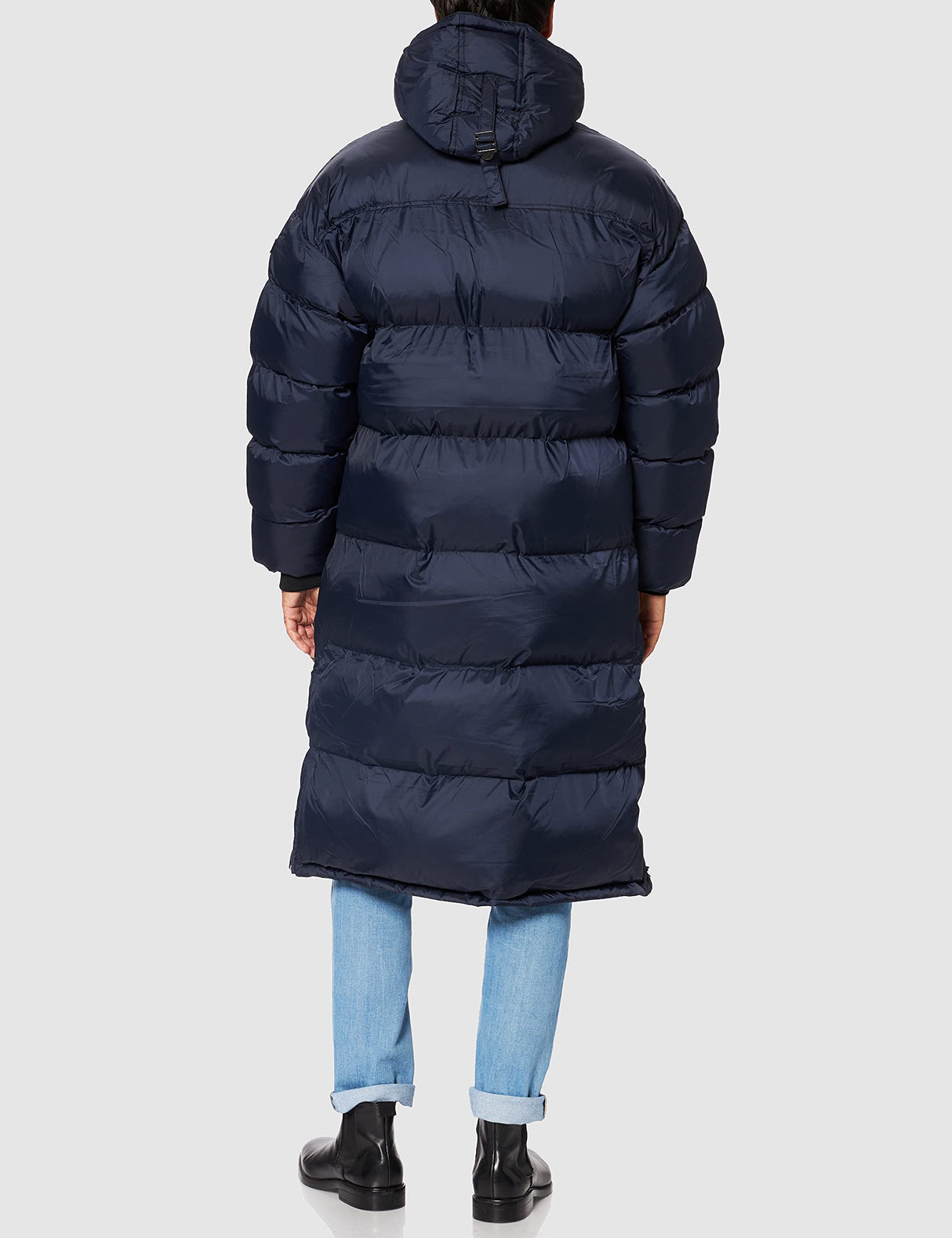 Schott NYC 2190MAX, Chaqueta con Capucha Extra Larga para Unisex adulto, Armada, M