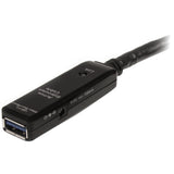 StarTech USB3AAEXT5M - Cable alargador USB 3.0 SuperSpeed Activo, 5 m, Negro