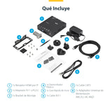 StarTech.com Receptor de HDMI por IP para el Sistema Extensor Alargador ST12MHDLAN4K