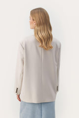 Part Two Elinapw Female Oversize Fit Long Sleeve Blazer, French Oak, 38 para Mujer
