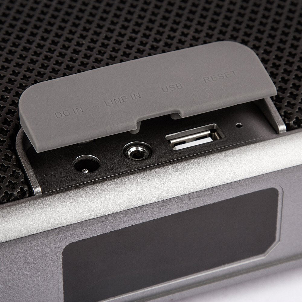 Veho VSS-014-M7 - Altavoz inalámbrico Bluetooth, Color Plata