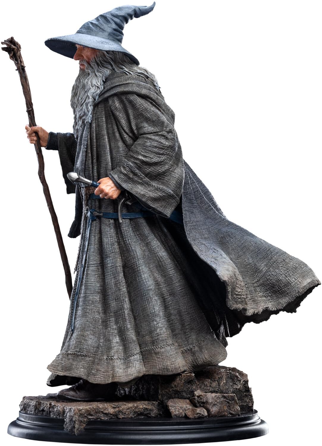 Weta Collectibles Figura Estatua del Señor de los Anillos 1/6 Gandalf el Peregrino Gris (Serie Clásico) 36 cm, Unisex, Multicolor, 24 x 36 x 24 cm
