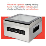 Sous Vide Tools IV3.0 Chamber Vacuum Sealer, black and silver
