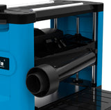 Güde Cepilladora de espesor GDH 330 (1500 W, 2 cuchillas, altura de paso de hasta 152 mm, ancho de paso hasta 330 mm, reducción de virutas de hasta 2,8 mm, mesa de alimentación plegable, colector de
