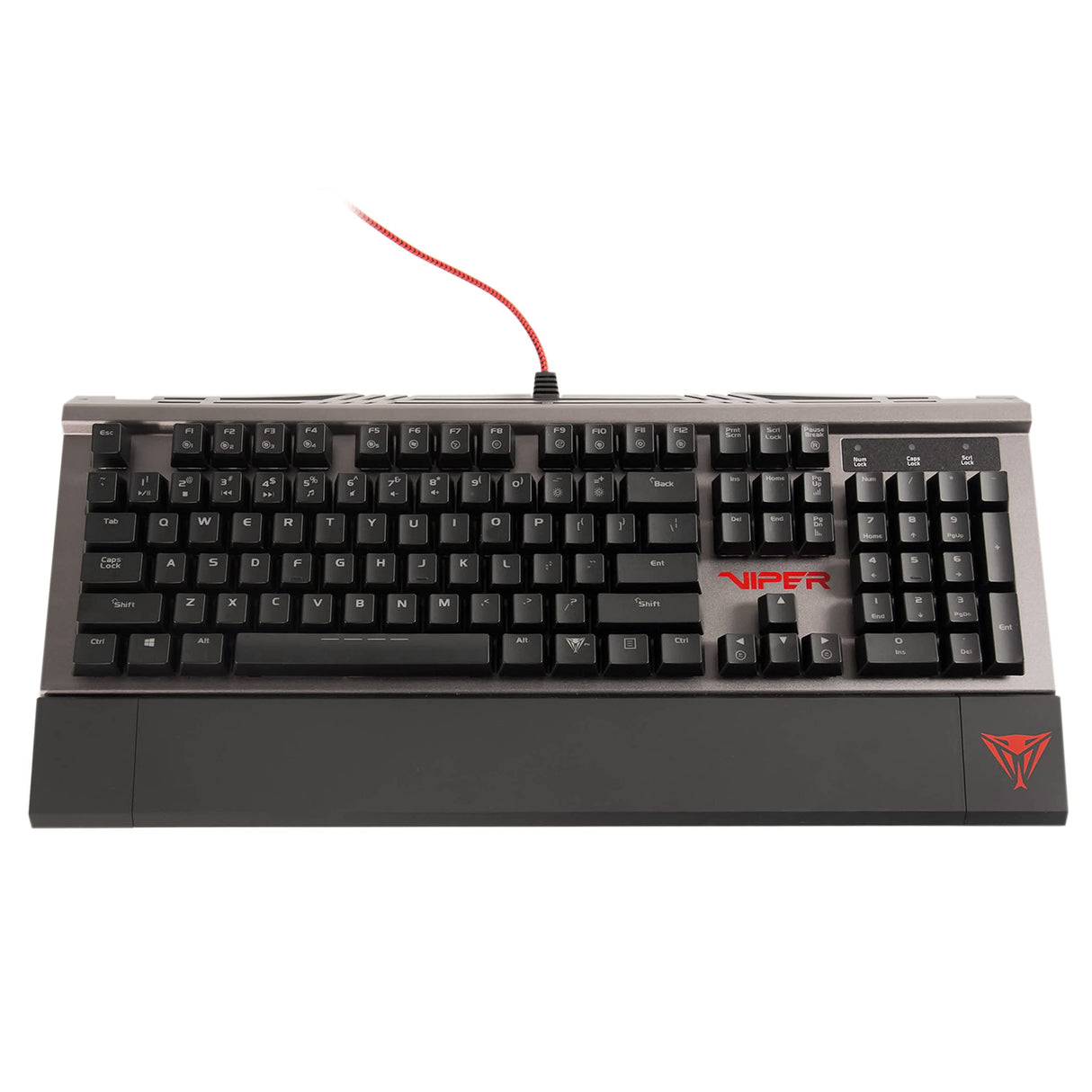 Patriot Memory Viper V730 - Teclado mecánico para Juegos con retroiluminación LED con interruptores Kailh Brown - Teclado QWERTY Francia Diseño - PV730MBULGM-FR