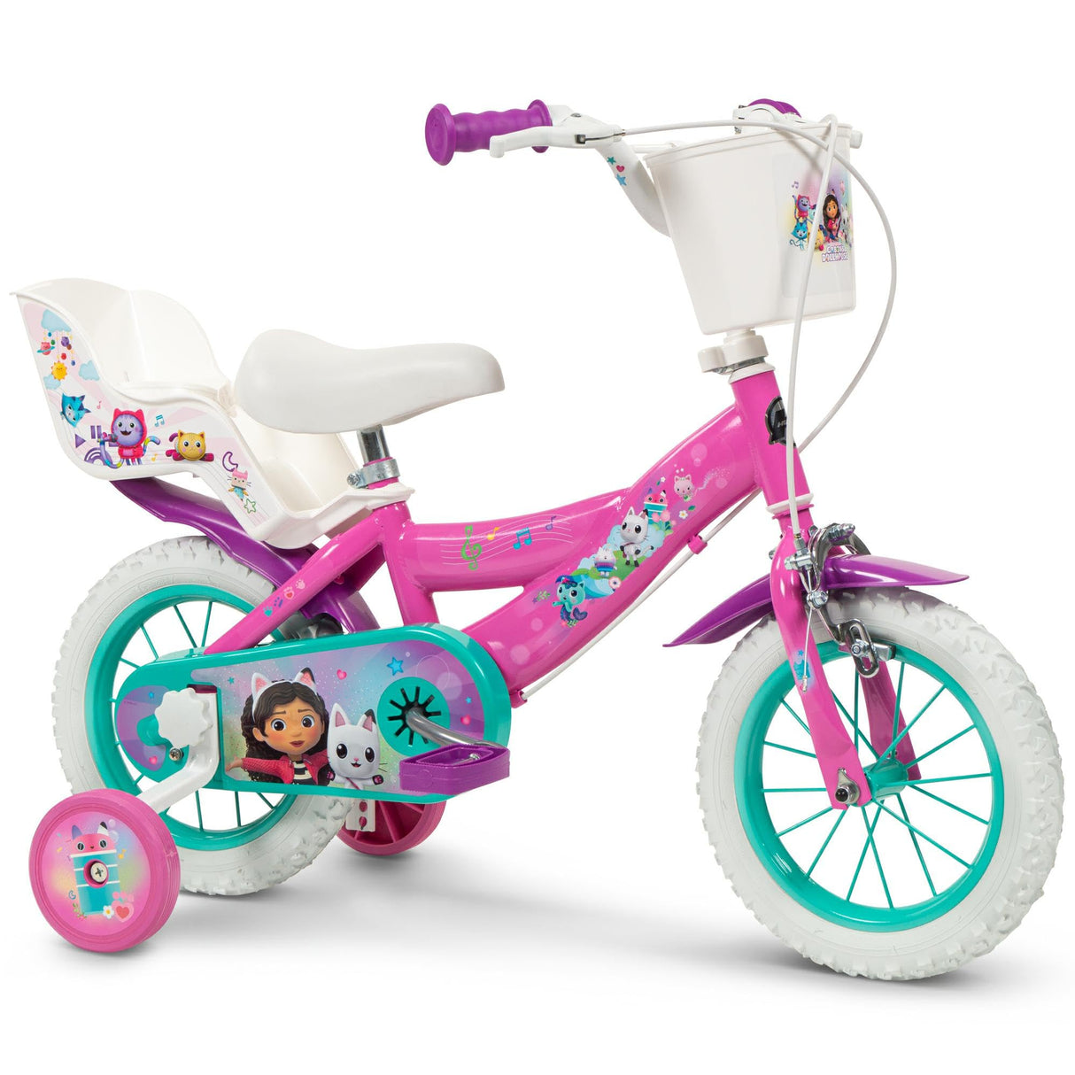 TOIMSA Gabby's Dollhouse Kinderfahrrad Bicicleta Infantil, Rosa, Small