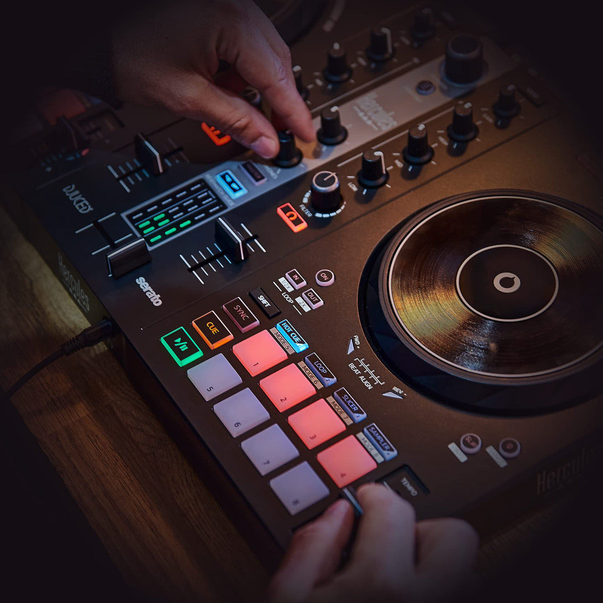 Hercules DJControl Inpulse 300 MK2 - Controladora De Dj Usb - Software de DJ y Tutoriales Incluidos