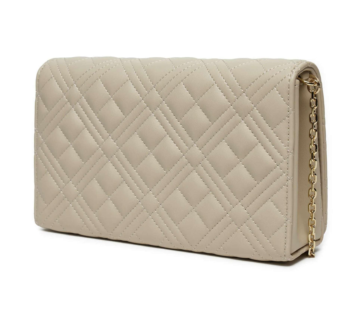 Love Moschino Jc4079pp1mla0110, Bolso de Hombro Mujeres, Blanco Perla (ral 1013), Talla única