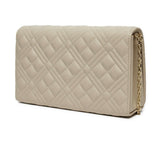 Love Moschino Jc4079pp1mla0110, Bolso de Hombro Mujeres, Blanco Perla (ral 1013), Talla única