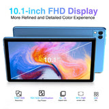 DOOGEE T10S Tablet Android 14【2024】, 11GB + 128GB (TF 1TB) de 10,1 Pulgadas, Unisoc T606 Tablet táctil, 8,4 mm Ultra-Thin 6600 mAh,8MP+5MP Widevine L1 Tableta, Dual 4G LTE /5G WiFi