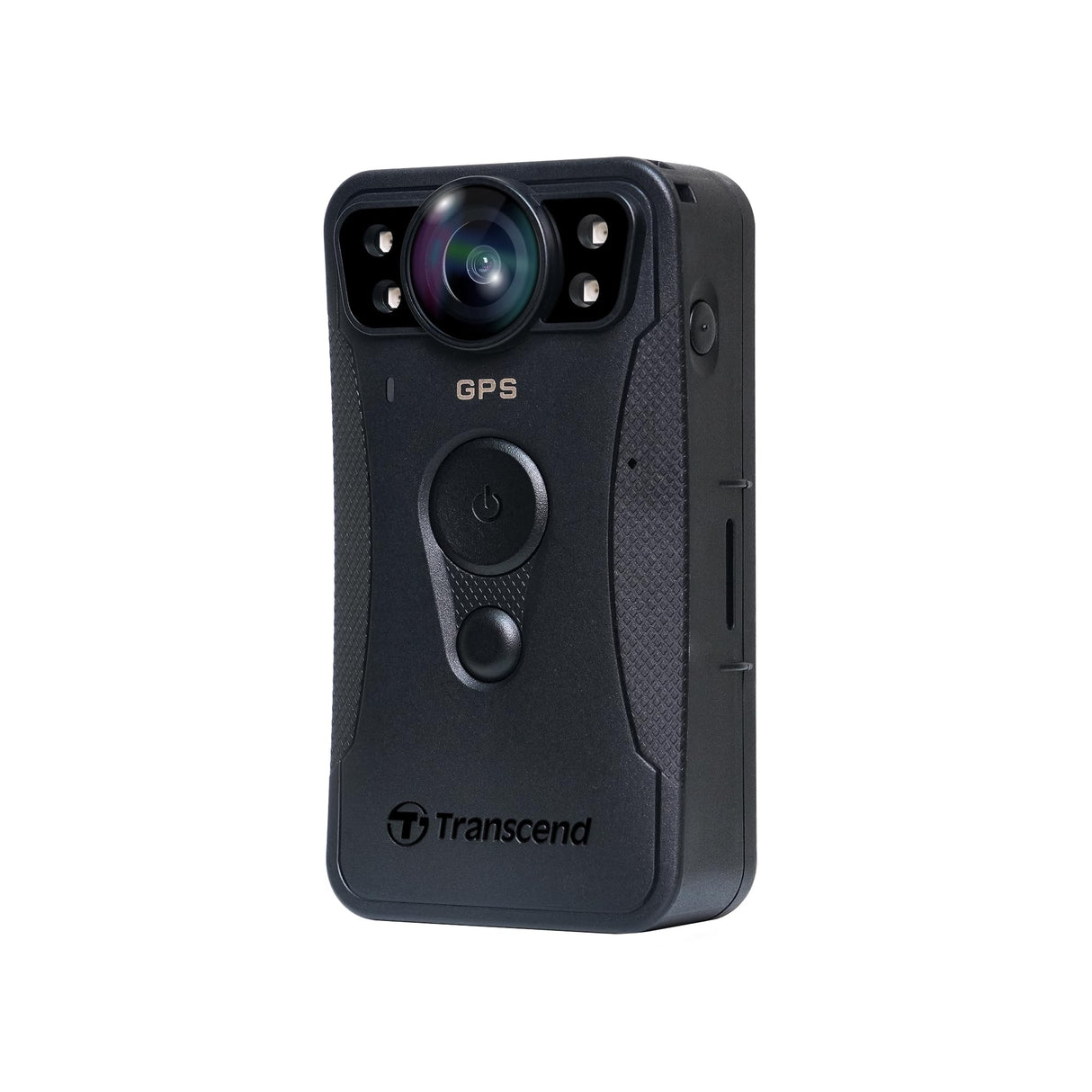 Transcend 128GB 1440P QHD Police Body Camera STARVIS 2 Sensor IP68 Weatherproof Body Worn Camera con estabilización de Imagen electrónica, visión Nocturna GPS TS128GDPB40A