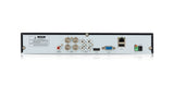 Samsung - SDH-B73043BFP - Kit de Video vigilancia con Grabador 4 Canales y 4 cámaras, Color Blanco
