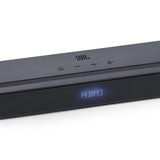 JBL BAR 2.1 Deep Bass MK2 Barra de sonido de 2.1 canales para TV inalámbrica y subwoofer, control remoto, JBL Surround, Deep Bass, Dolby Digital, HDMI ARC y conexión óptica, 300 Watt, negro