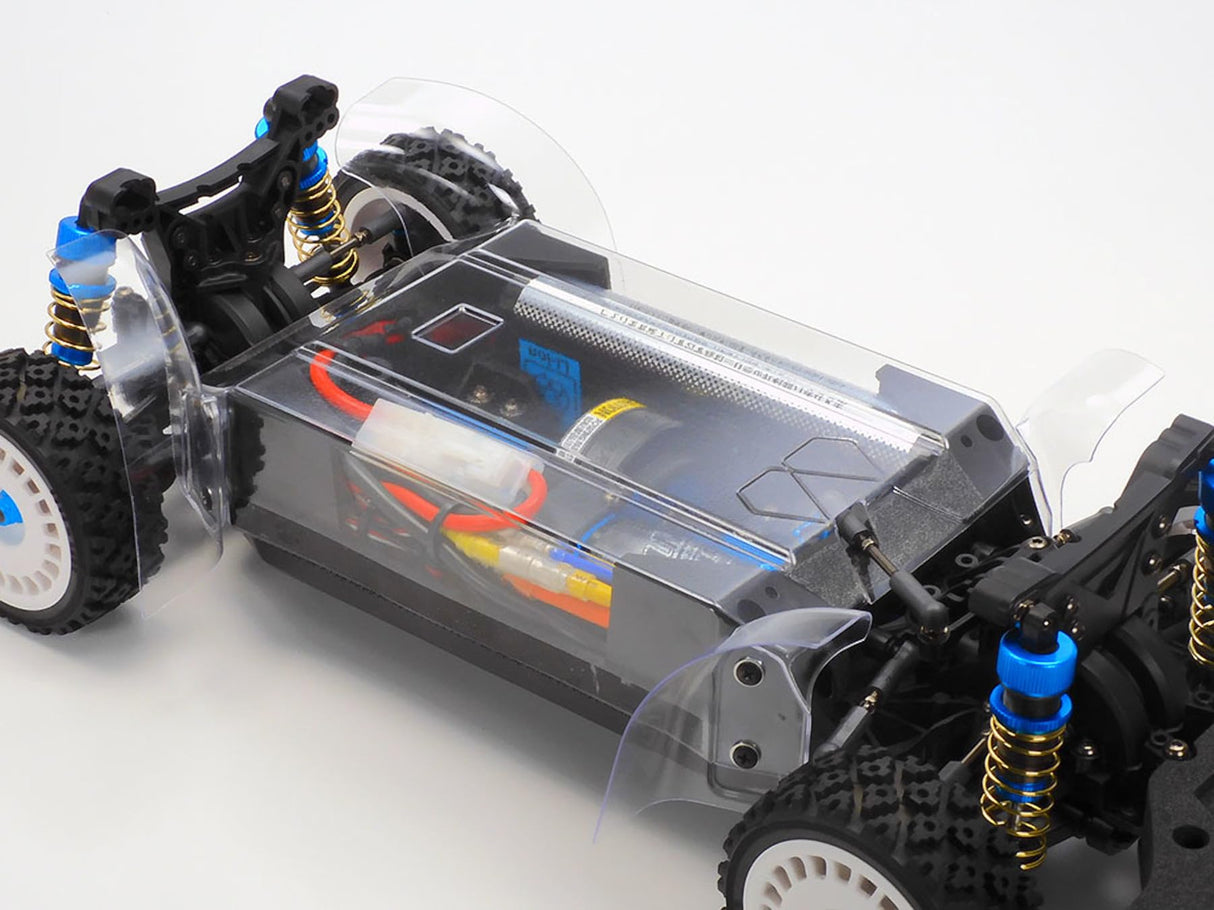 Tamiya 58707 1:10 RC XV-02 Pro Chassis Kit Kardan - Coche teledirigido, chasis RC, modelismo, Kit para Montar, Hobby, Tinkering