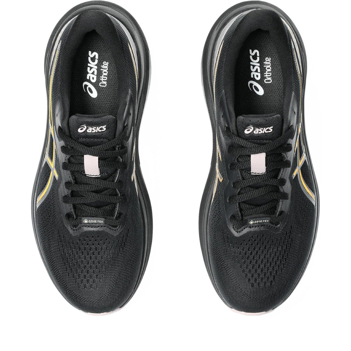 ASICS GT-1000 13 GTX, Sneaker Mujer, Negro/Naranja Estadio, 39 EU