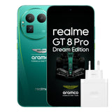 realme GT 8 Pro Smartphone 16GB+512GB, Sistema de cámara RICOH GR, Cámara con teleobjetivo ultranítida de 200 MP, Snapdragon 8 Elite Gen 5, Batería Titan de 7000 mAh, con adaptador, Aston Martin Verde