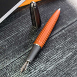 DIPLOMAT Pluma estilográfica Aero Orange Negro - F/con caja de regalo/pluma estilográfica, 1 unidad (1 unidad)