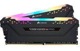 CORSAIR Vengeance RGB Pro SL 32GB (4x8GB) DDR4 3600 (PC4-28800) C18 1.35V Módulos de Memoria de Alto Rendimiento - Negro