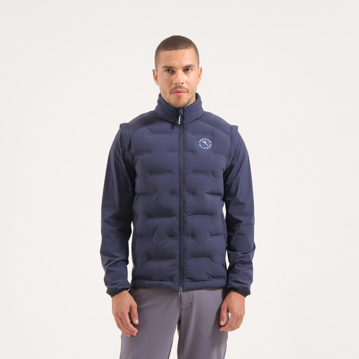 Chervò 65085-576 MANDURINO Jacket Hombre BLUE/BLUE Tamaño 52