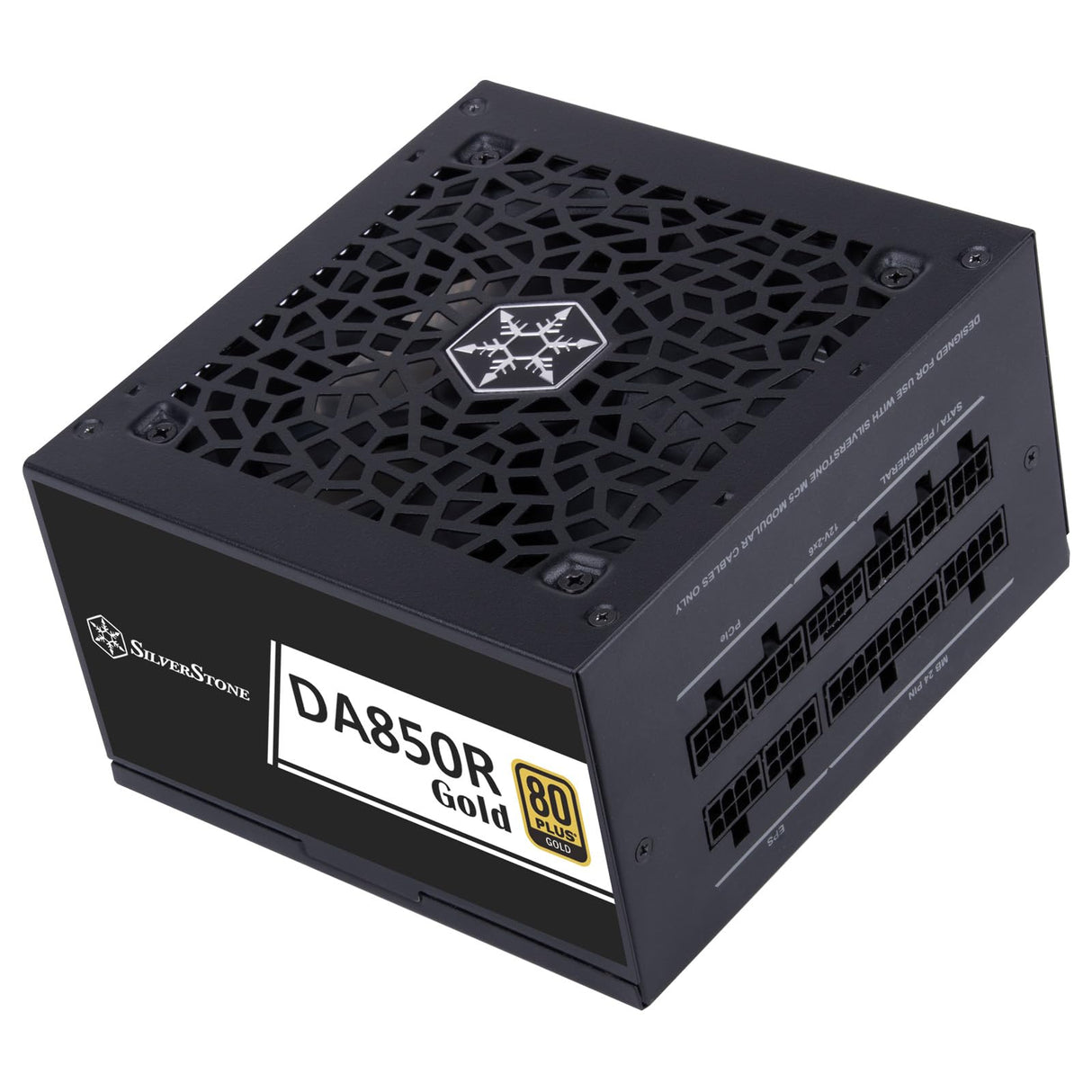 SilverStone Technology DA850R Gold, ATX Totalmente Modular 80 Plus Gold 850W ATX 3,0 y PCIe 5,0, SST-DA850R-GMA