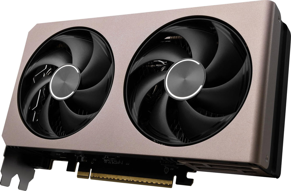 MSI GeForce RTX 5060 Ti 16G Inspire 2X OC Tarjeta gráfica, RTX 5060 Ti, 16GB GDDR7 (28Gbps/128-bit), PCIe 5.0 - Diseño térmico de Doble Ventilador (2 x STORMFORCE Fan) - HDMI 2.1b, DisplayPort 2.1b