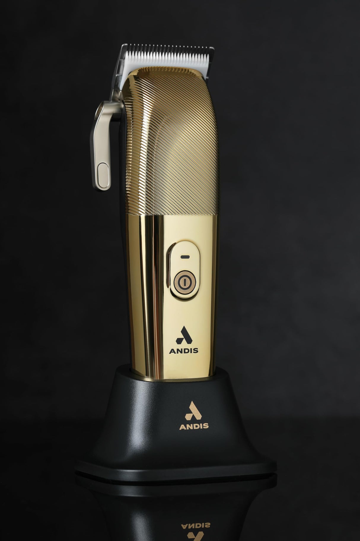 Andis Cortapelos inalámbrico Envy II Edición Premium, cortadora de barba y cabello eléctrica profesional de iones de litio, cuchilla Phaze, inalámbrica, dorada.
