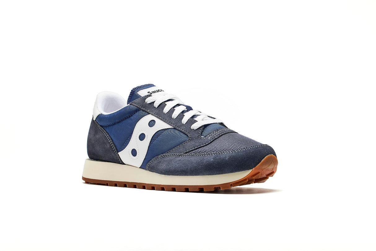 Saucony Jazz Original Vintage, Scarpe da ginnastica Uomo, Dark Grey Navy, 44 EU