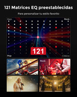 ULTIMEA Aura A60 7.1 Dolby Atmos Soundbar, con Subwoofer, Altavoz TV con Control a través de App, Sistema Surround Cinema 3D con 4 Altavoces Surround, TV Soundbar con HDMI eARC de 350W, Bluetooth
