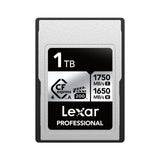 Lexar Professional Silver Series CFexpress 4.0 Tipo A Tarjeta 1TB, Tarjeta CFe hasta 1750 MB/s de Lectura, VPG200, Tarjeta de vídeo CF 8K, Tarjeta de Memoria Compatible con cámaras Sony Alpha y Sony