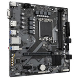 GIGABYTE B760M E Placa Base - Compatible con procesadores Intel Core 14ª generación, VRM de 6+1+1 Fases, hasta 7200 MHz DDR5 (OC), 2xPCIe 4.0 M.2, LAN 1 GbE, USB 3.2 Gen 1