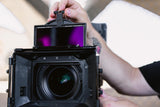 PolarPro - Filtro ND16-4x5.65 - Filtros Totalmente encapsulados - Densidad Neutra de 4 F-Stop - Marco de Aluminio - Grabados de Filtro 100% visibles - Manipulación sin Huellas Dactilares