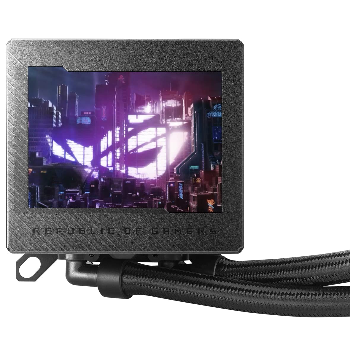 Asus ROG Ryujin III 240 ARGB - Kit de Refrigeración líquida CPU, Bomba Asetek 8a generación, 2 ventiladores de 120 mm, pantalla LCD de 3.5", Compatible con Intel LGA 1700, 115x, 1200 y AM4, AM5