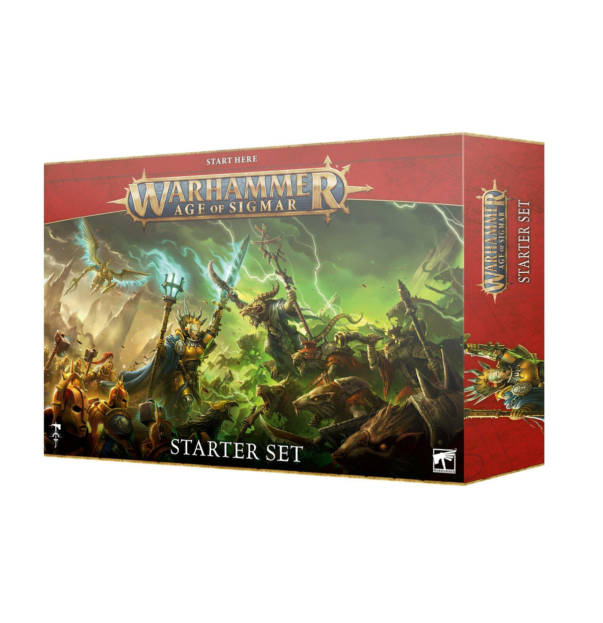 Warhammer Games Workshop AoS - Boite de Jeu/Age of Sigmar V.4 Set d'Initiation (FR)