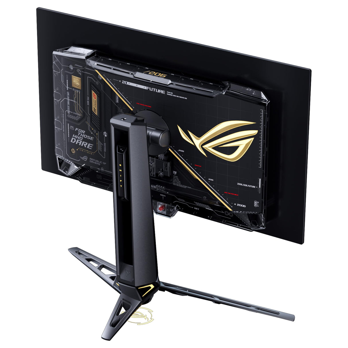 ASUS ROG Swift OLED PG27AQWP-G Edition 20 - Monitor Gaming de 26,5", TrueBlack Glossy Tandem WOLED, Dual Mode, 0,02 ms, G-Sync, OLED Care Pro, Neo Proximity Sensor, DisplayPort 2.1a, HDMI 2.1