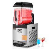 VEVOR Máquina de Granizados Comercial Máquina para Hacer Batidos Tanque de 12 L Máquina para Hacer Granizados de Acero Inoxidable de 48 Tazas para Fiestas en Hogar, Restaurantes, Cafeterías, Bares