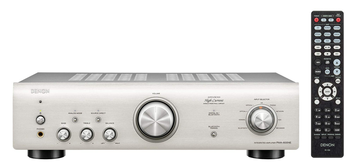 DENON Amplificador, Plata, Talla única
