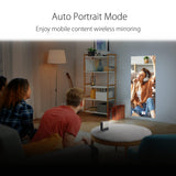 ASUS ZenBeam E2 Mini Proyector LED, Modo Retrato Automático, 300 Lúmenes LED, WVGA (854 x 480), Proyección Inalámbrica, Power Bank a Través de USB Tipo A, HDMI y Altavoz de 5 Vatios, Negro