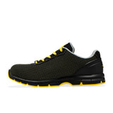 DIADORA Run Atom Low S3 SRC ESD, Zapatillas Deportivas Hombre, Black/Yellow CROMS, 41 EU