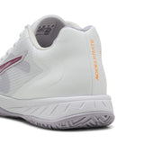 PUMA Accelerate Turbo W+ 4, Zapato de Tribunal Interior Mujer, White Berry Lilac Crush Heat Fire, 41 EU