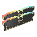 Lexar THOR RGB Memoria RAM DDR5 32GB Kit (2x16GB) 6000 MHz, DRAM 288-Pin UDIMM PC Memoria DDR5 para Computadora Juegos Alto Rendimiento Compatible con Intel XMP 3.0/AMD Expo 1.35V (LD5U16G60C38BG-RGD)