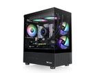 Thermaltake View 170 TG ARGB EATX - Caja de PC, Negra, 3 Ventiladores A- RGB de 120 mm incluidos; Compatible con radiador de hasta 280 mm; Panel Frontal y Lateral de Vidrio Templado; CA-1Z4-00M1WN-00
