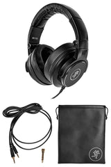 MACKIE MC-150 auriculares profesionales con transductores de 50 mm para monitorización en estudio, DJ, creación de contenidos y escucha doméstica