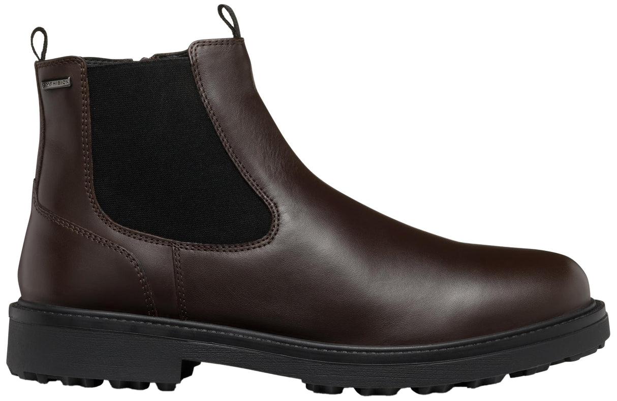 Geox U Lagorai + Grip B A, Bota de Tobillo Hombre, café, 45 EU