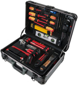 KS Tools 911.0628 1/4" + 1/2“ Maletín de herramientas de electricista, 128 pzs.