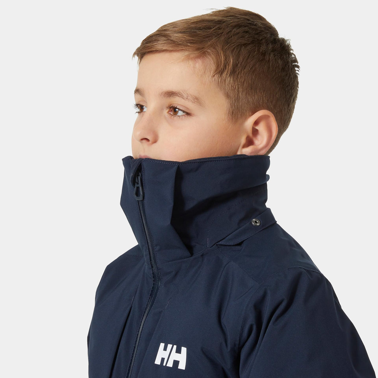 Helly Hansen W Snowplay Jacket, Chaqueta De Pluma Para Acampada Y Marcha Niño Unisex Youth, Azul (Blue), 10 Años