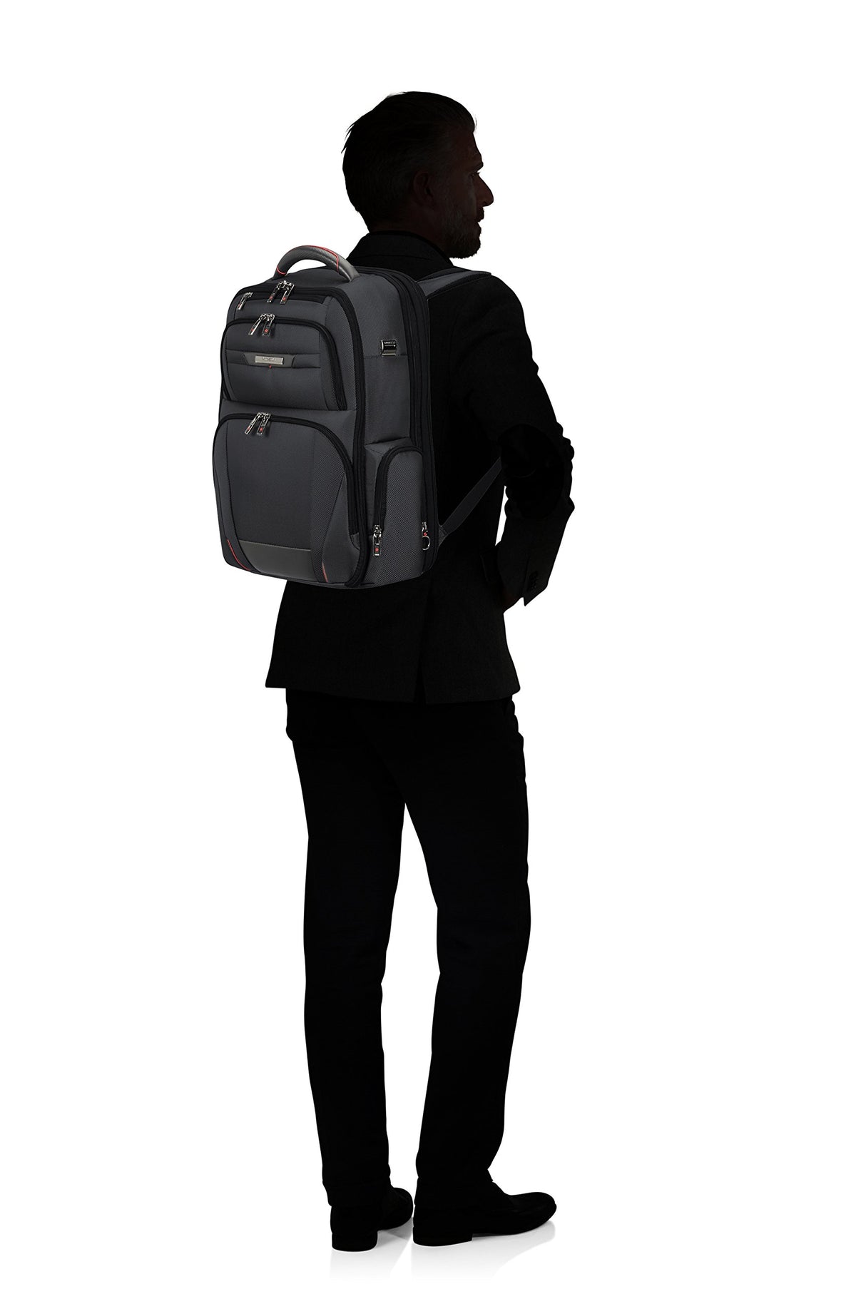 Samsonite Pro -DLX 5-17.3 pulgadas mochila para laptop expandible, 48 cm, 29/34 L, negro (negro)